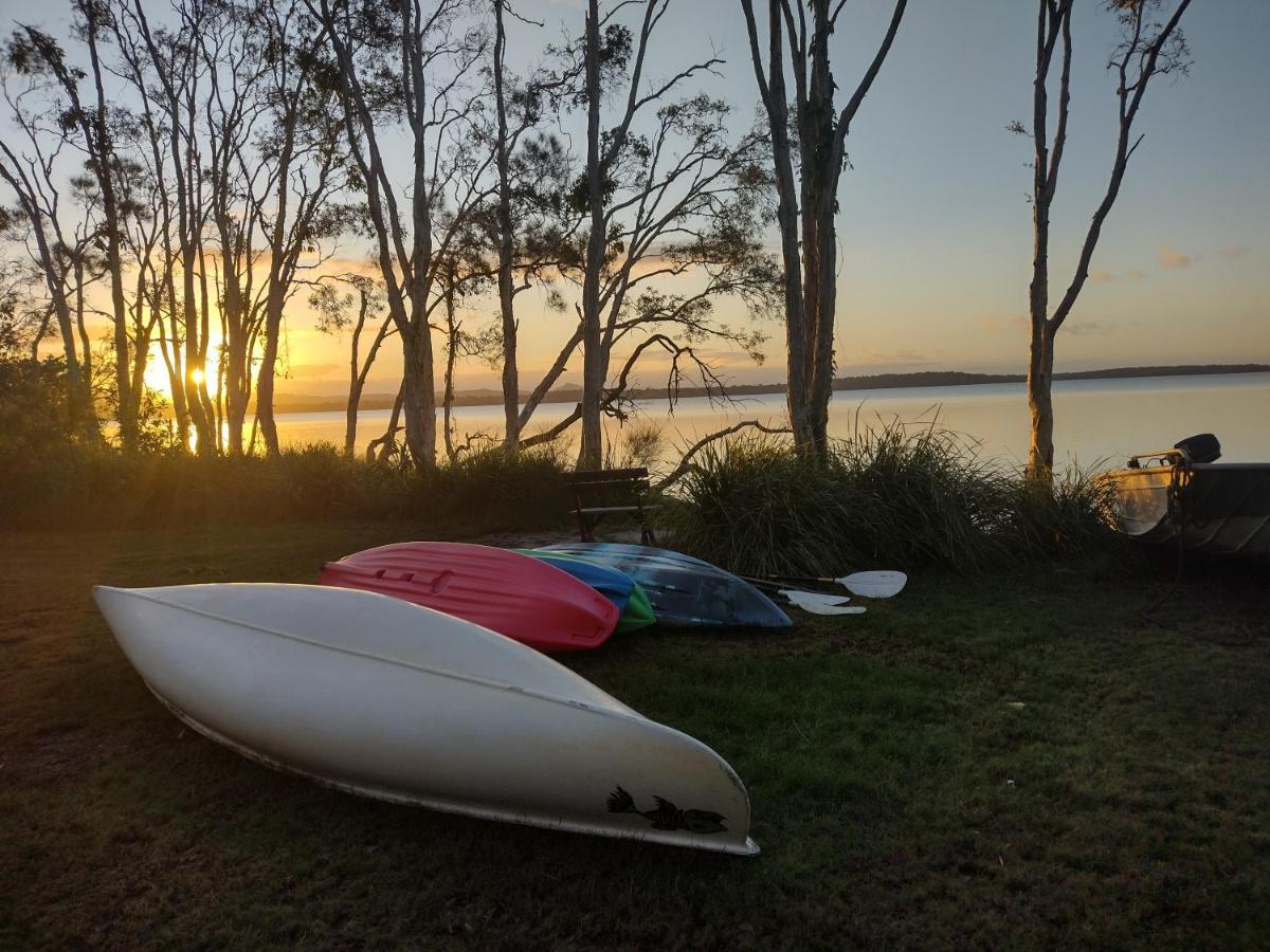 Lake Weyba Noosa Lodge & Kangaroos Peregian Beach Bagian luar foto
